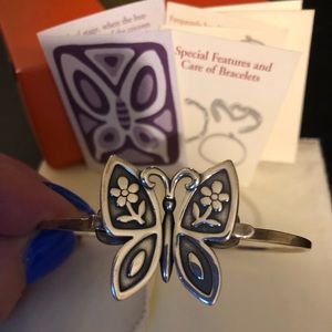 James Avery butterfly cuff bracelet